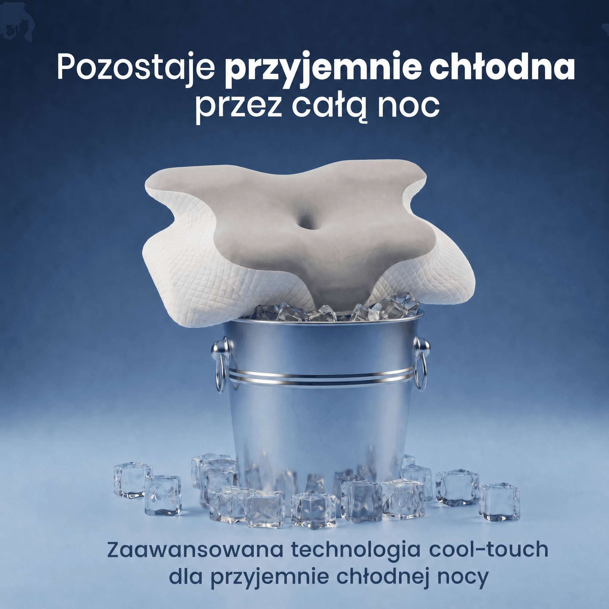 Poduszka ergonomiczna The Sleepr z jedwabną poszewką